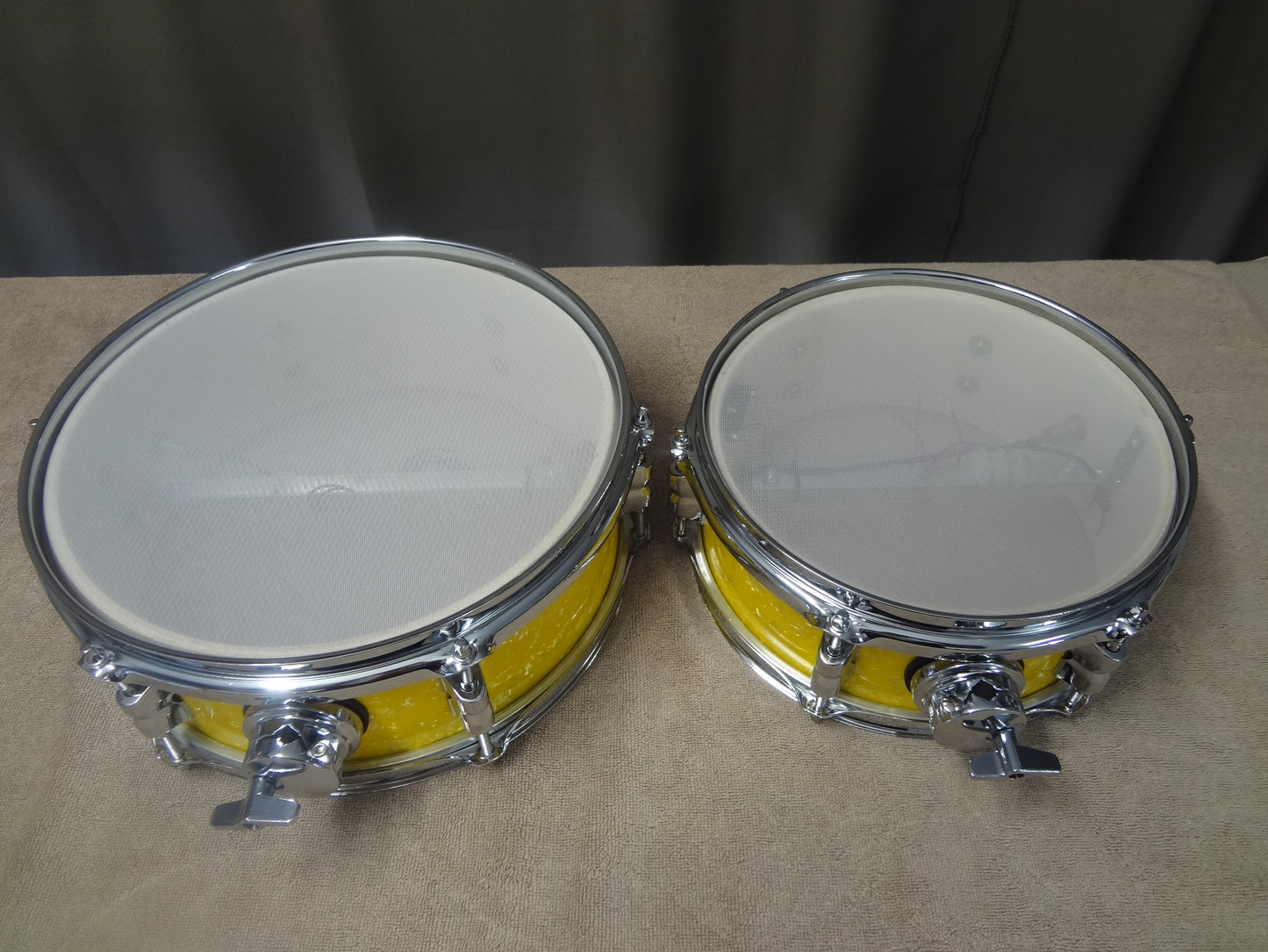 NEW 4 PIECE CUSTOM ELECTRONIC DRUM SHELL PACK - YELLOW PEARL