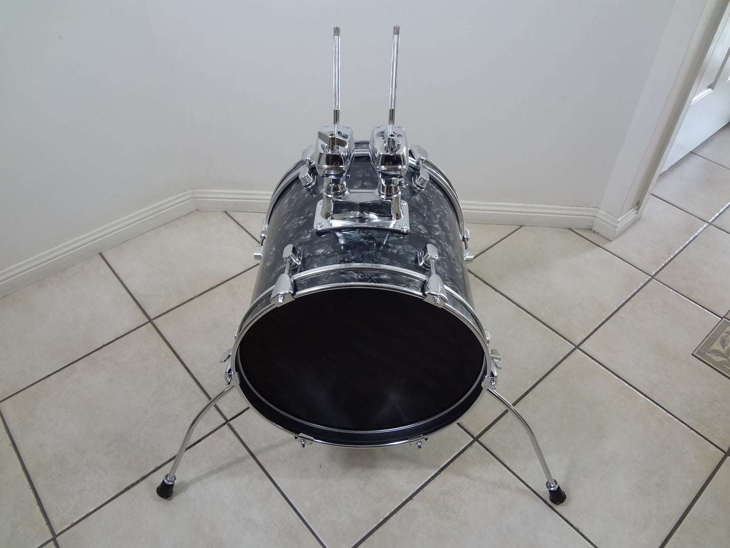 NEW 5 PIECE CUSTOM ELECTRONIC DRUM SHELL PACK - BLACK PEARL