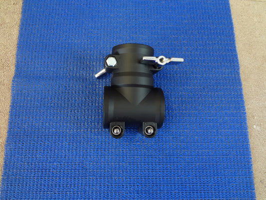 METAL DRUM RACK CONNECTING T- CLAMP SUIT 1.5'' PIPE