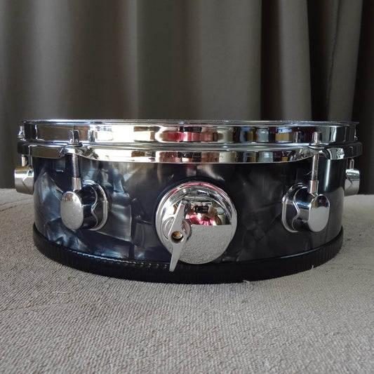 Refurbished 12 Inch Custom Electronic Snare Drum - Black Pearl