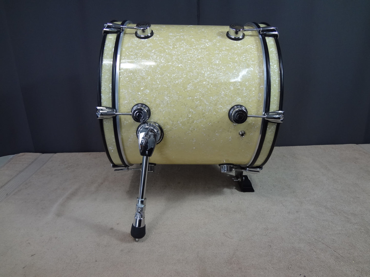 NEW 6 PIECE CUSTOM ELECTRONIC DRUM SHELL PACK - CREAM PEARL/VINTAGE