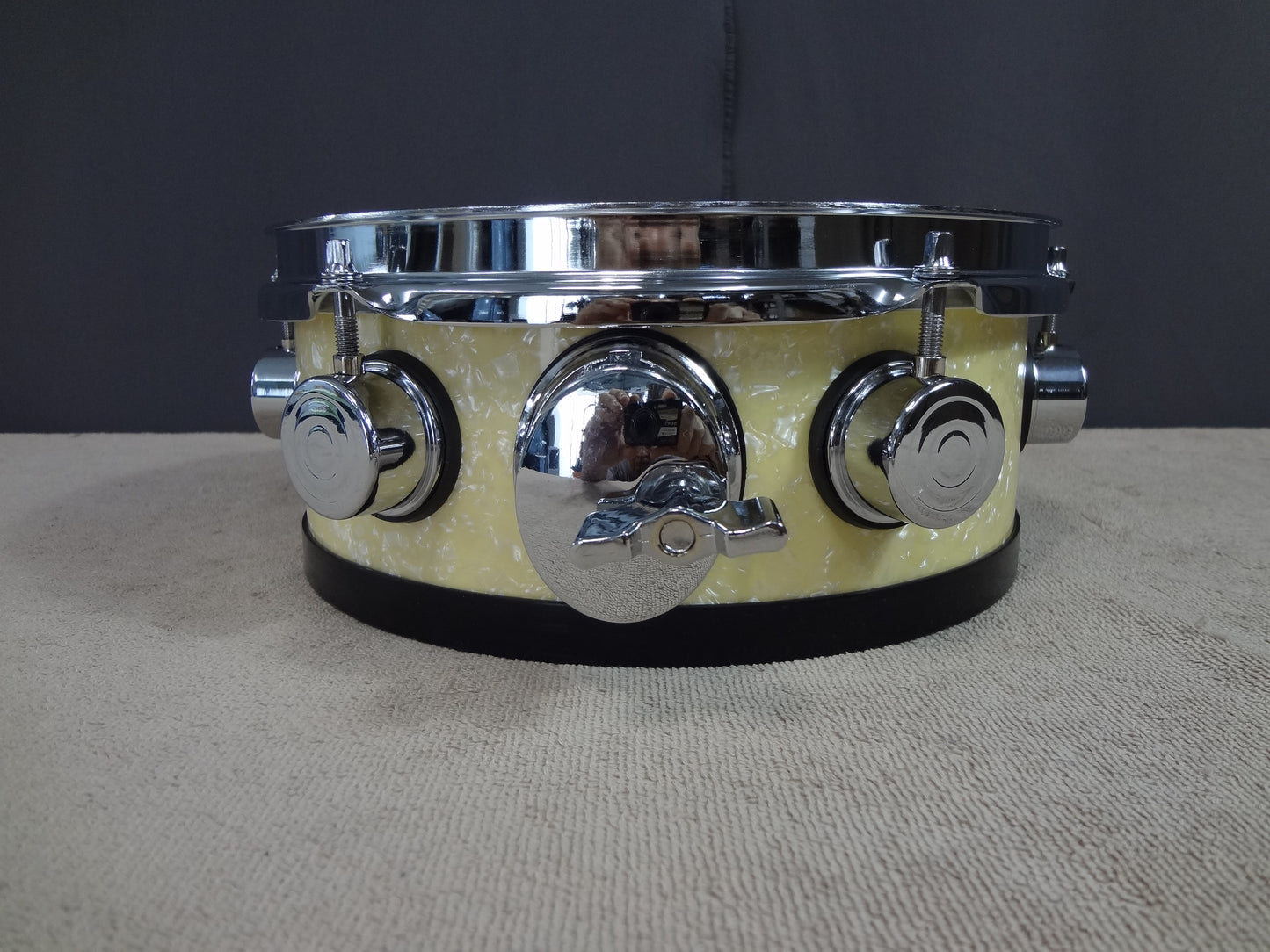 NEW 5 PIECE CUSTOM ELECTRONIC DRUM SHELL PACK - CREAM PEARL/VINTAGE