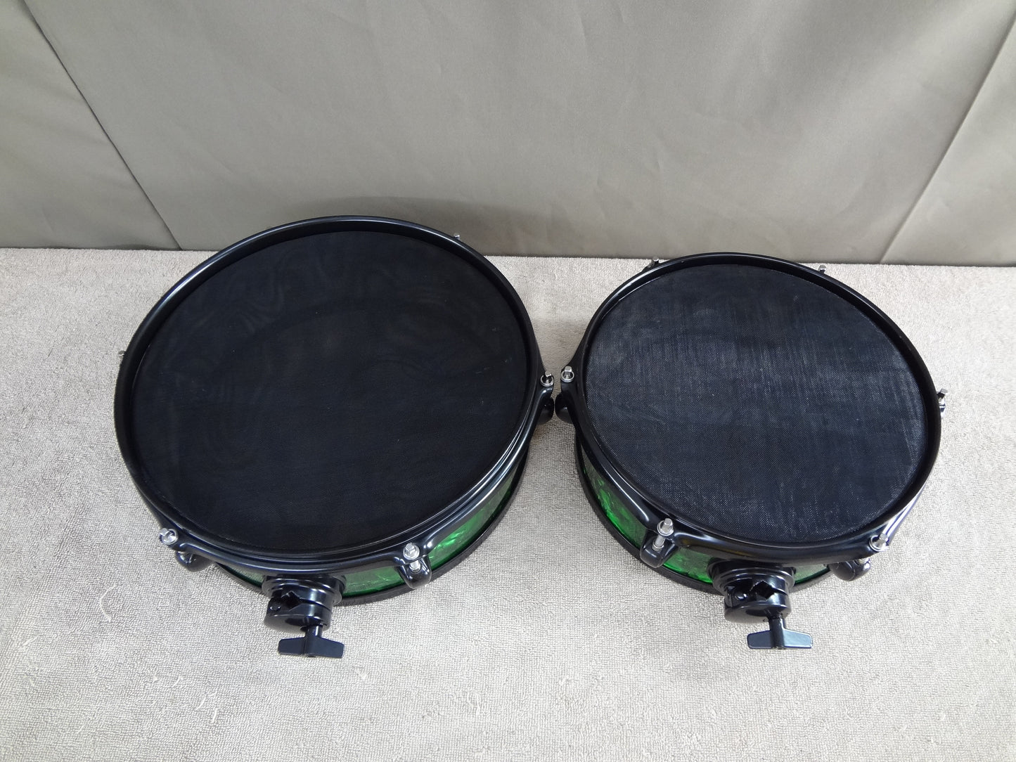 NEW 4 PIECE ELECTRONIC DRUM SHELL PACK- Green Pearl