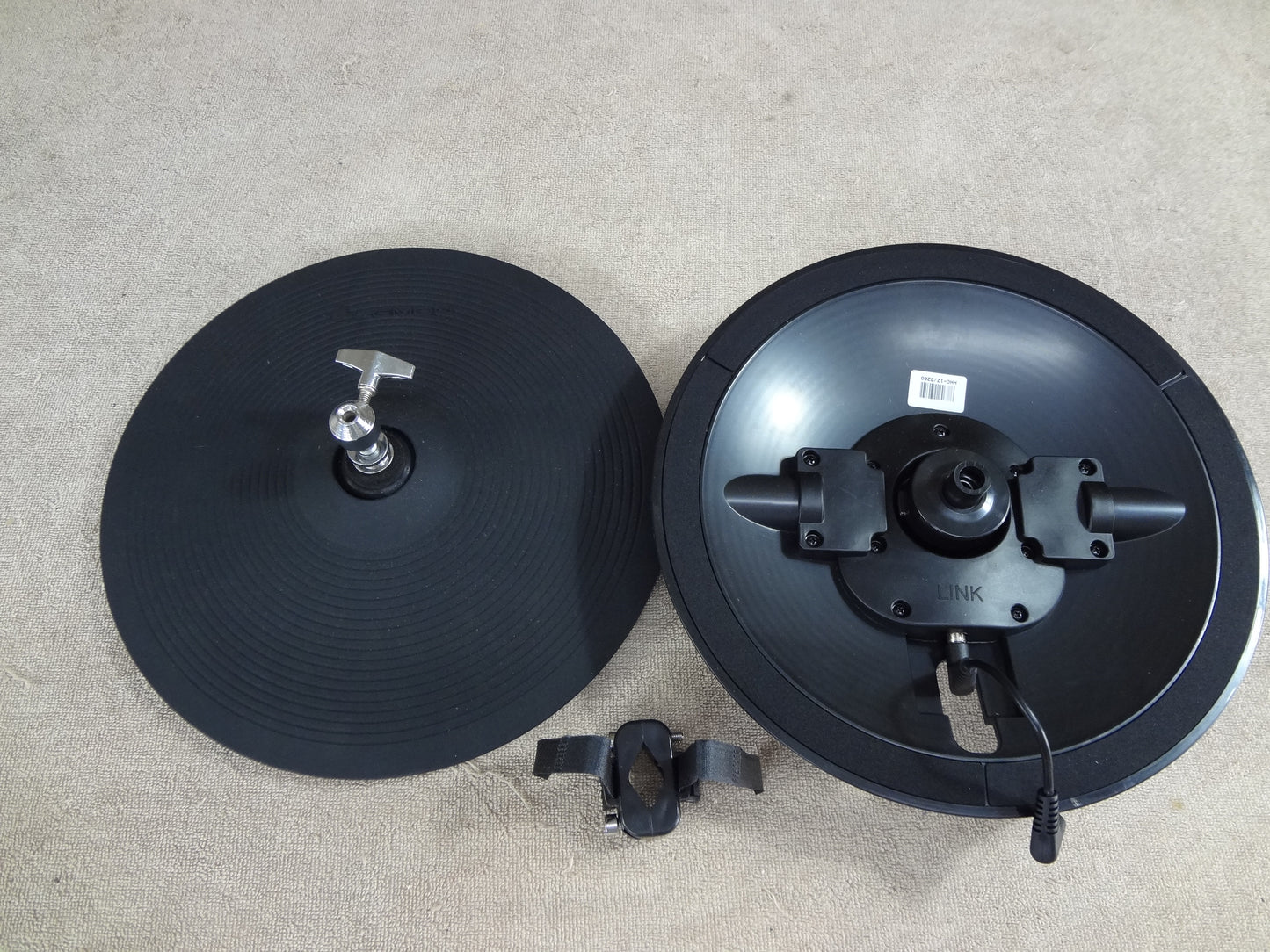 NEW LEMON 2/PIECE 14'' ELECTRONIC HI- HAT SET.