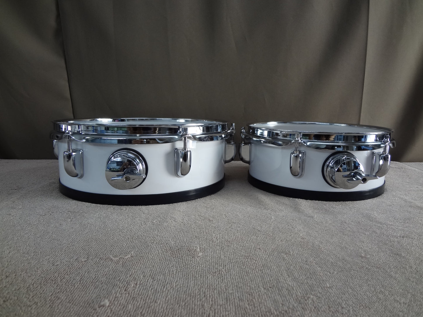 NEW 4 PIECE CUSTOM ELECTRONIC DRUM SHELL PACK - MONO WHITE