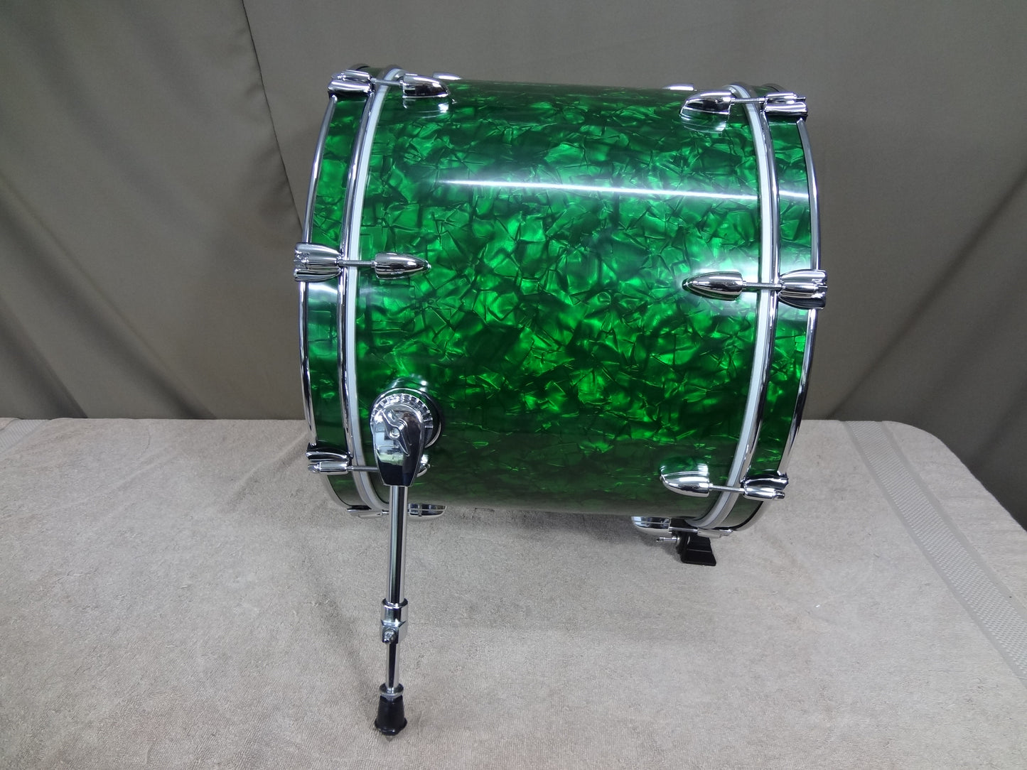 NEW 4 PIECE CUSTOM HYBRID ELECTRONIC/ACOUSTIC SHELL PACK - GREEN PEARL