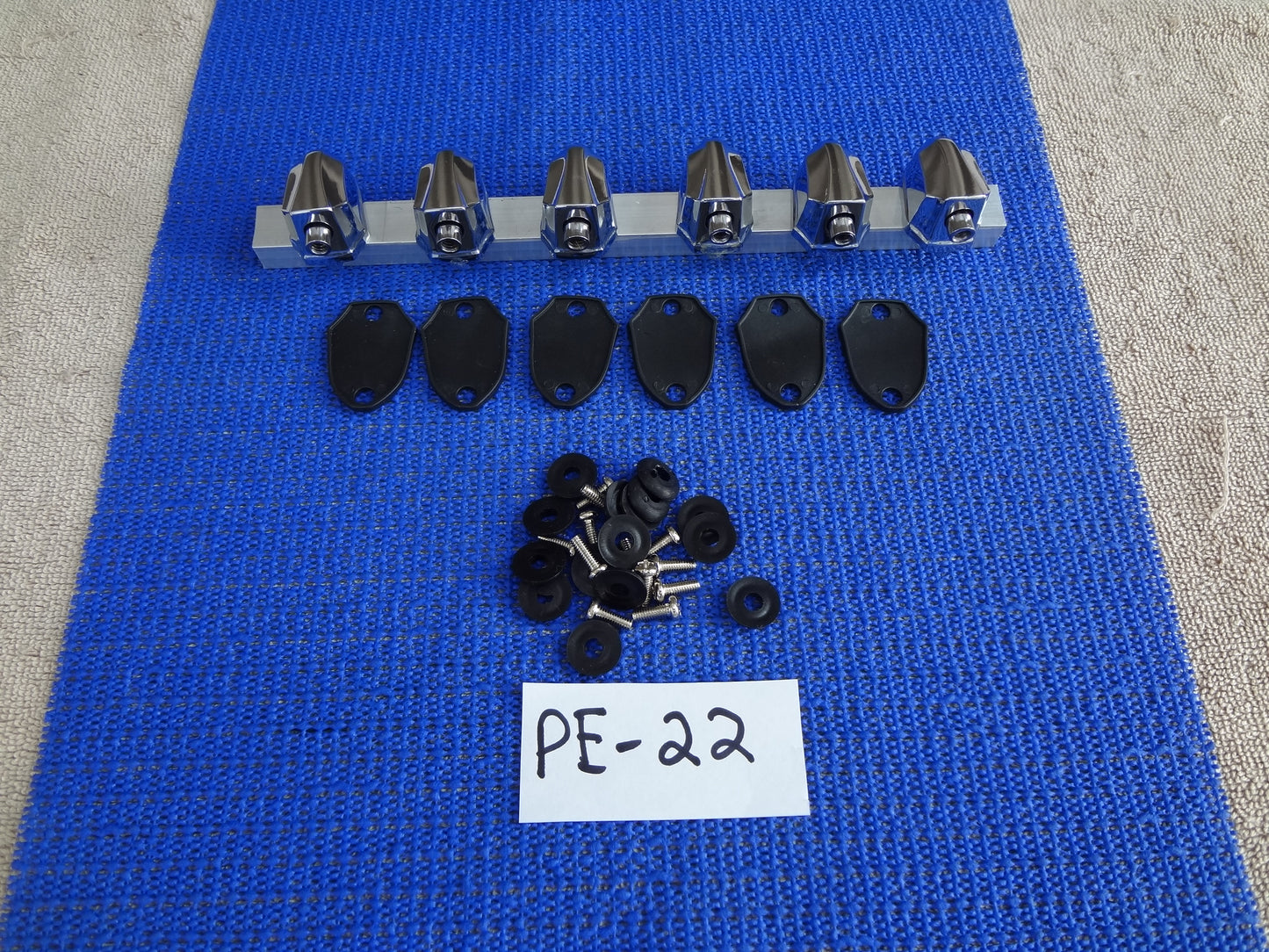 CHROME DRUM LUGS TOM (6) PE-22