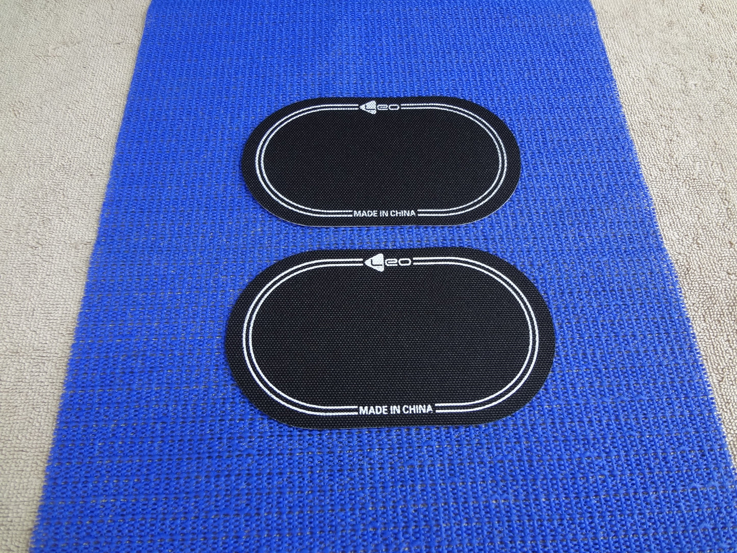 DOUBLE BLACK  BASS DRUM HEAD PROTECTOR PATCH Suits electronic or acoustic heads