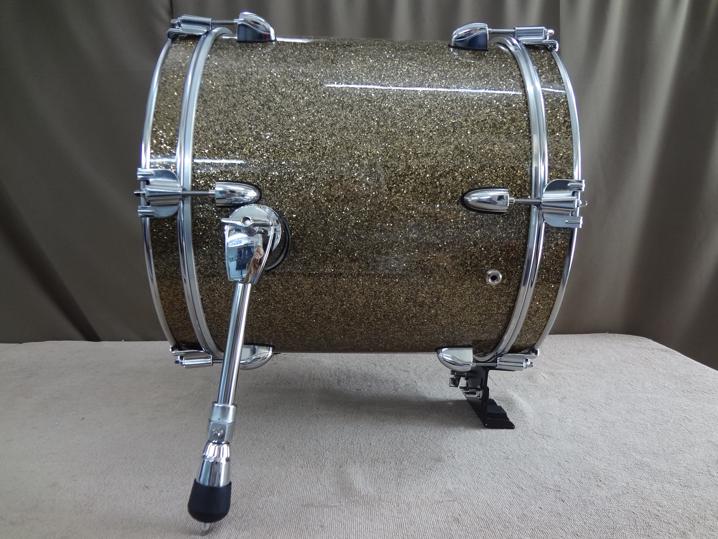 NEW 5 PIECE CUSTOM ELECTRONIC DRUM SHELL PACK - GINGER GLASS GLITTER