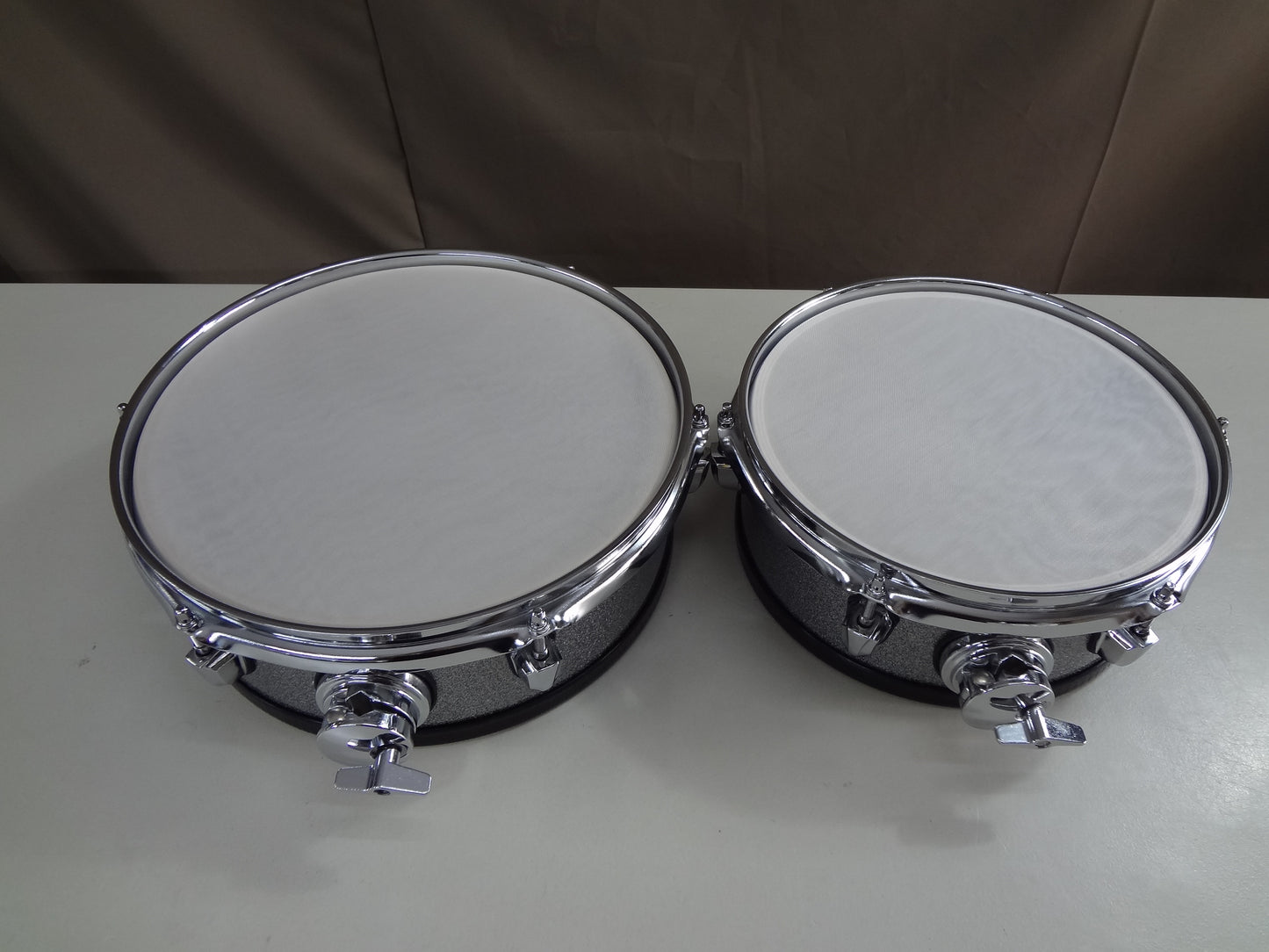New 4 Piece Custom Electronic Drum Shell Pack - Silver Sparkle