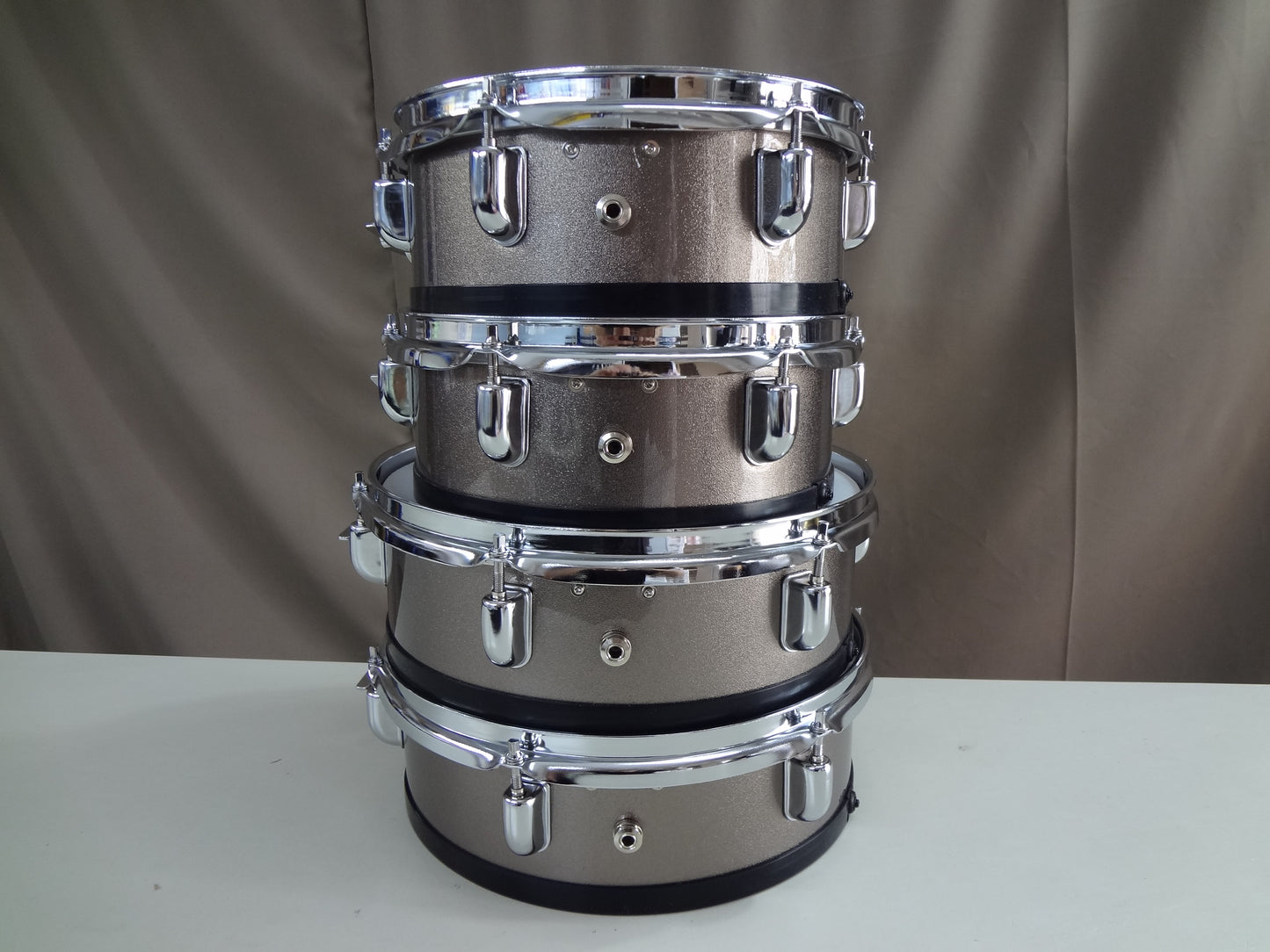 New 4 Piece Custom Electronic Drum Shell Pack - Bronze Metallic