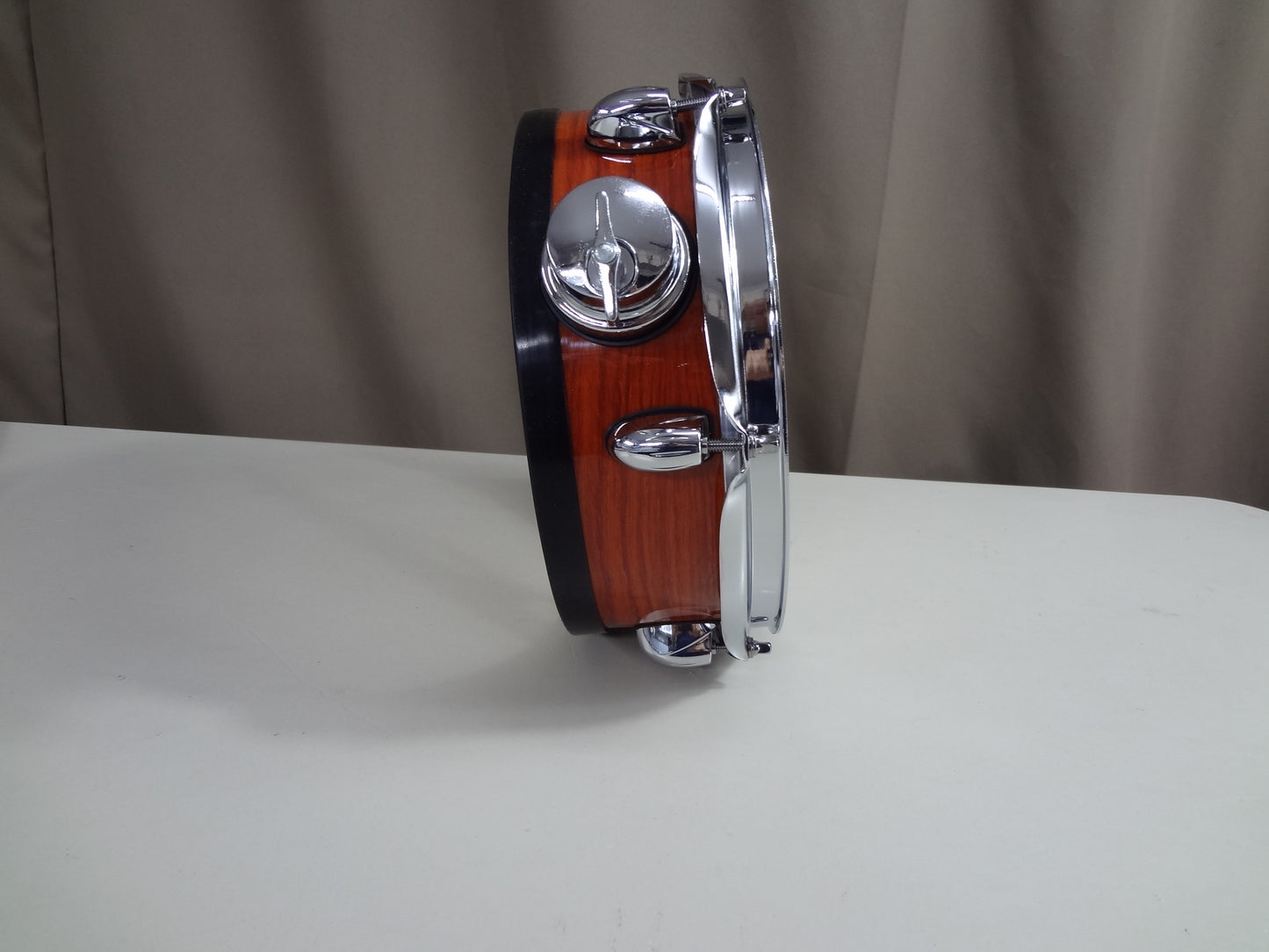 Refurbished 10 Inch Custom Electronic Snare Drum - Woodgrain