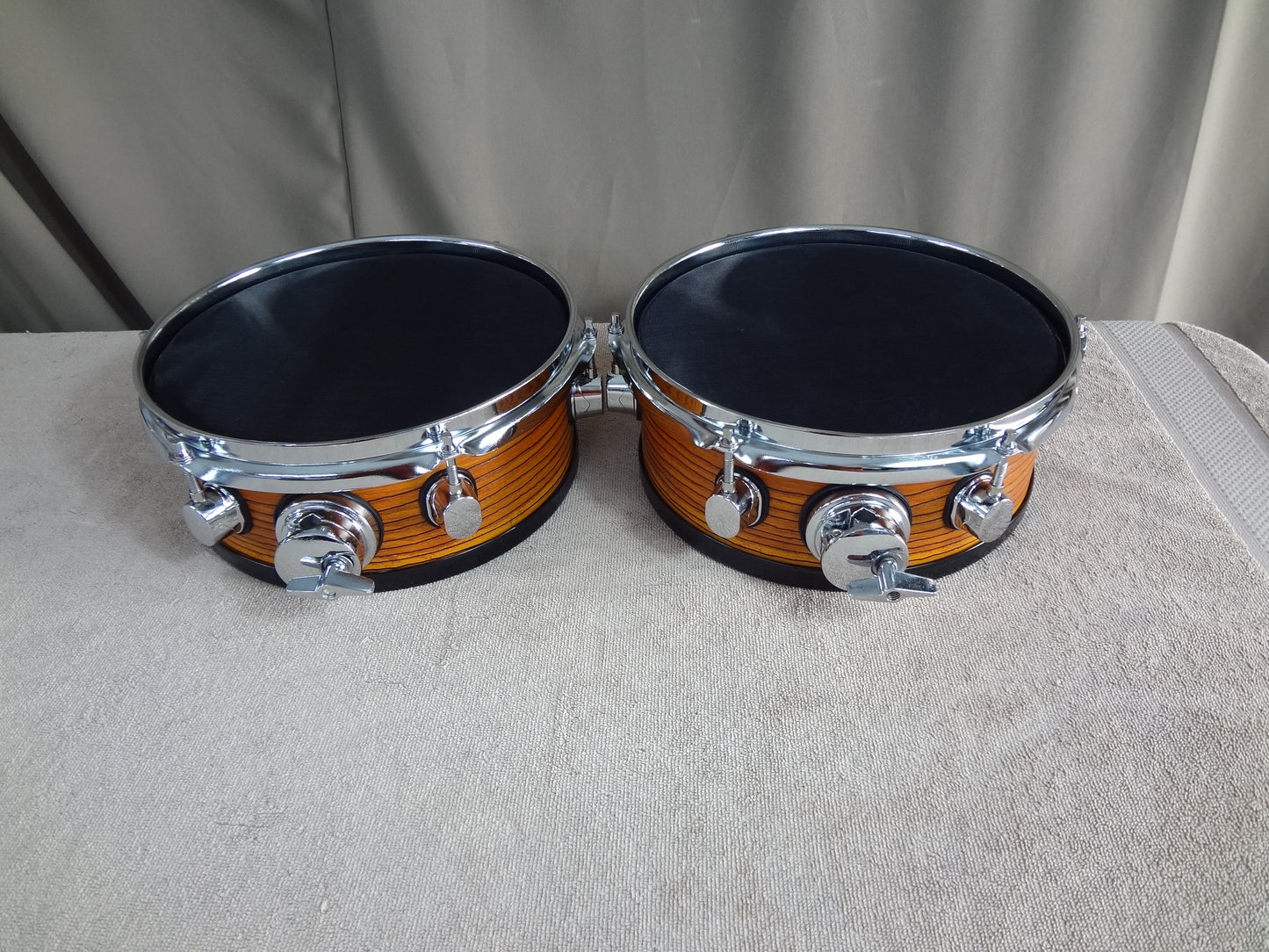 New 5 PIECE CUSTOM ELECTRONIC DRUM SHELL PACK - WOODGRAIN
