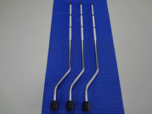 SET CHROME FLOOR TOM LEGS (3) FTL-2