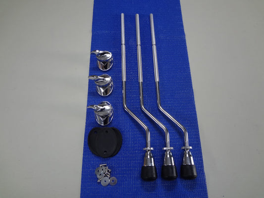 NEW SET FLOOR TOM LEGS AND MOUNTS- FTLM-3