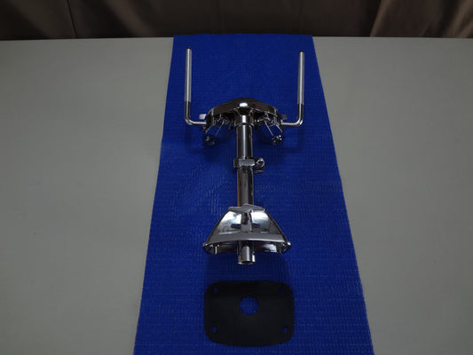 BASS DRUM TOM MOUNT BLOCK WITH L-ROD COMBINATION SET.