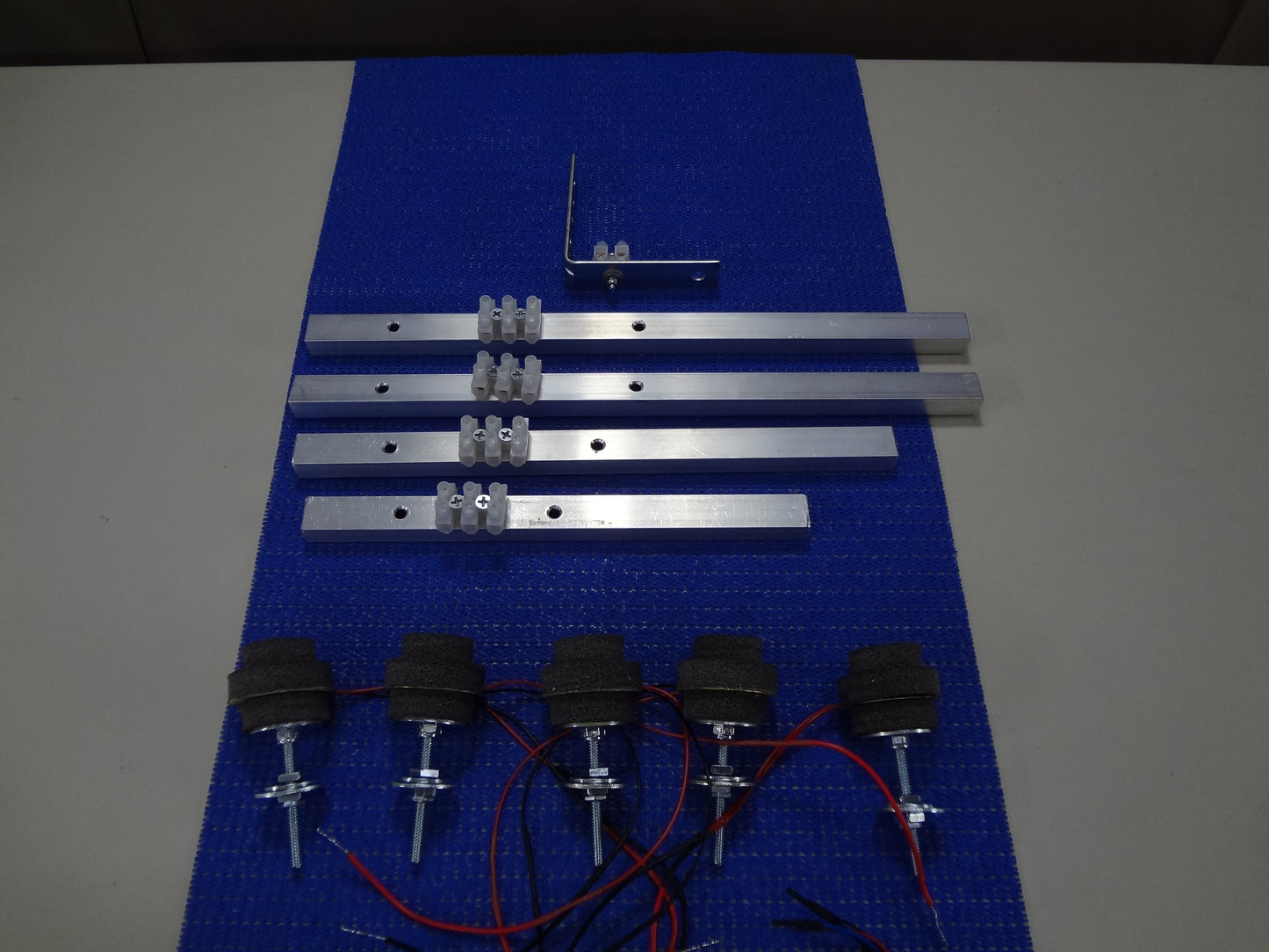 DIY 5 PIECE ELECTRONIC DRUM TRIGGER SET.