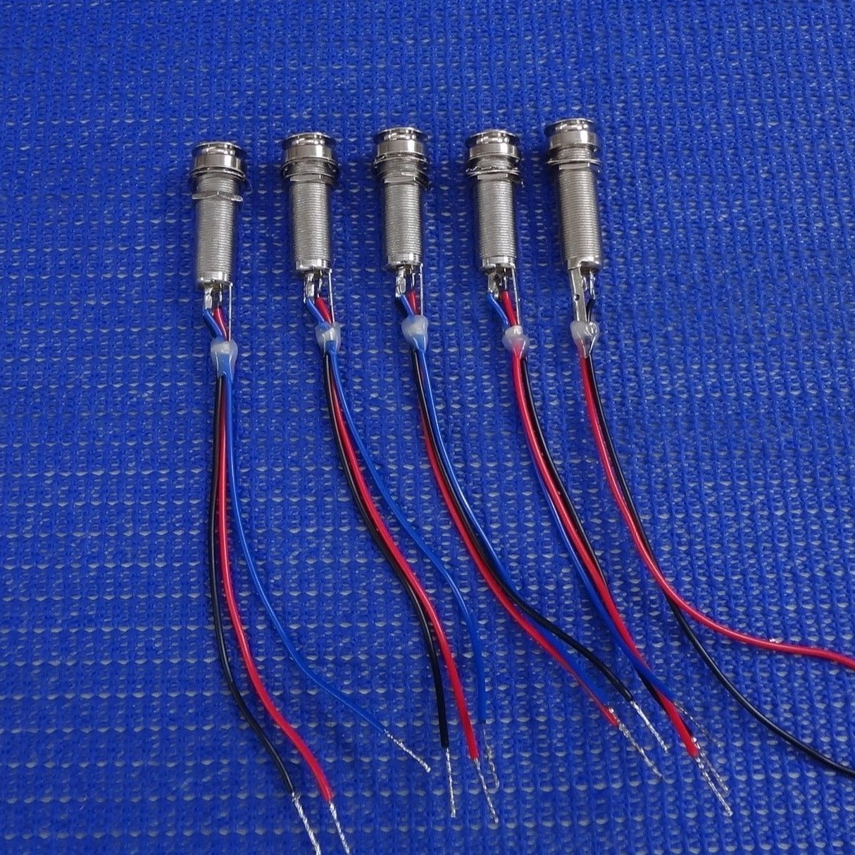 DIY 5 PIECE ELECTRONIC DRUM TRIGGER SET.