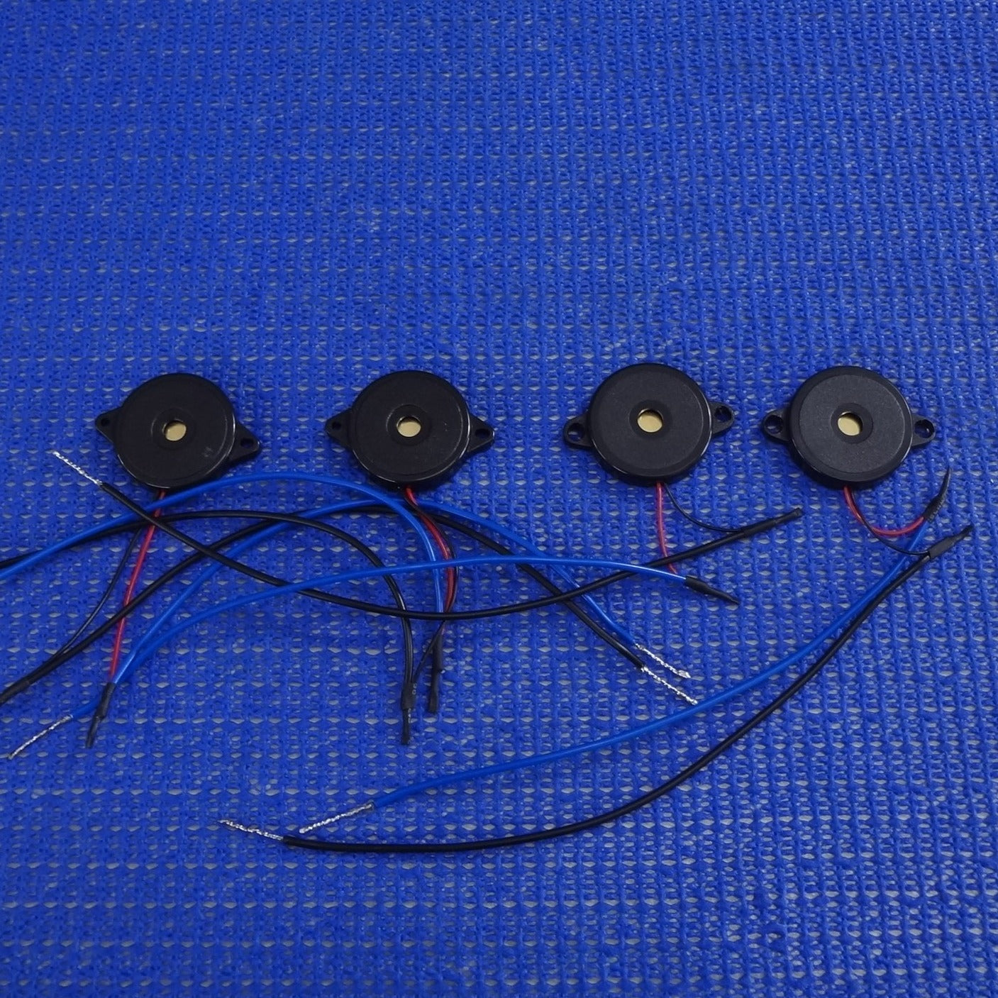 DIY 5 PIECE ELECTRONIC DRUM TRIGGER SET.