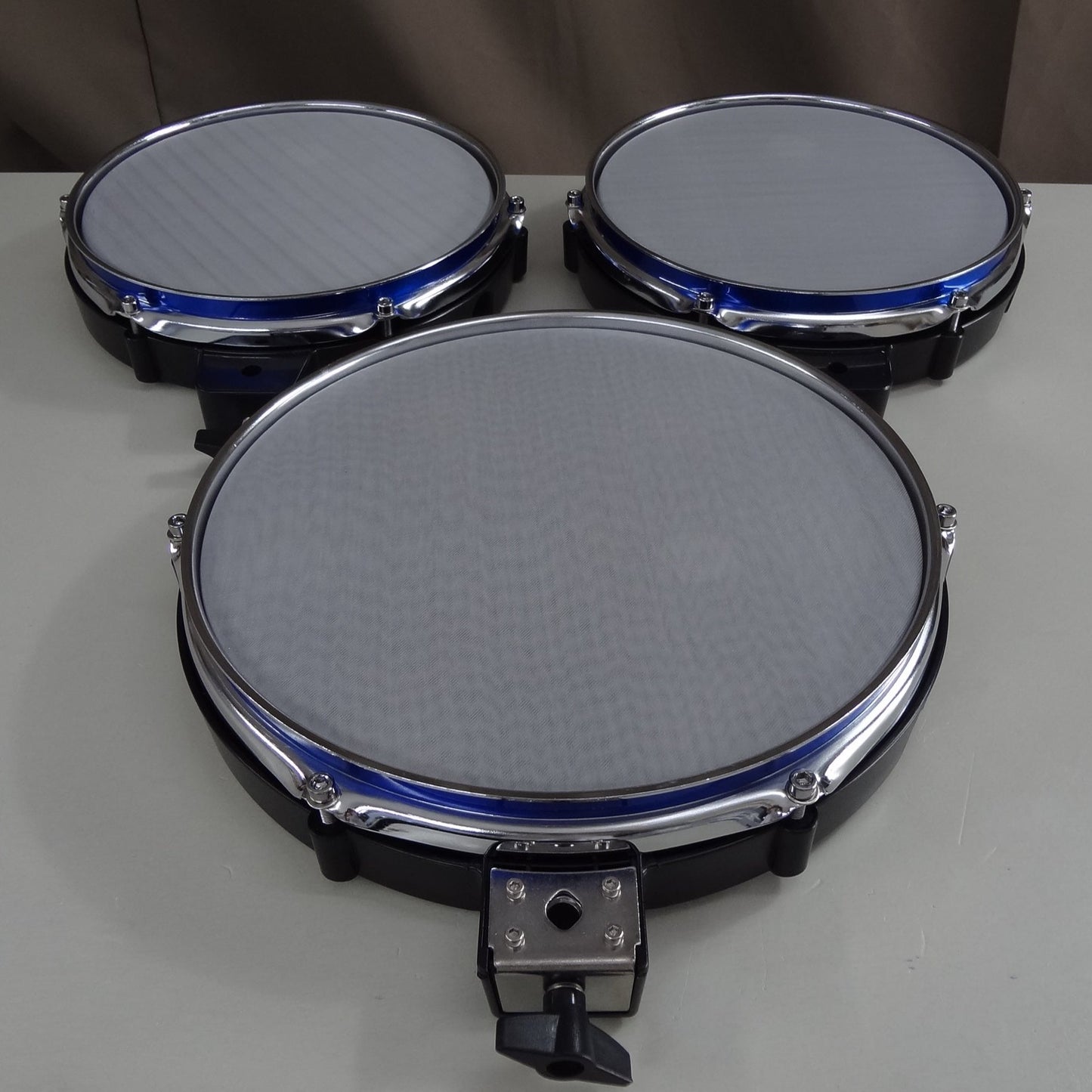 New 5 Piece Custom Built Electronic Drum Shell Pack - Blue Metallic