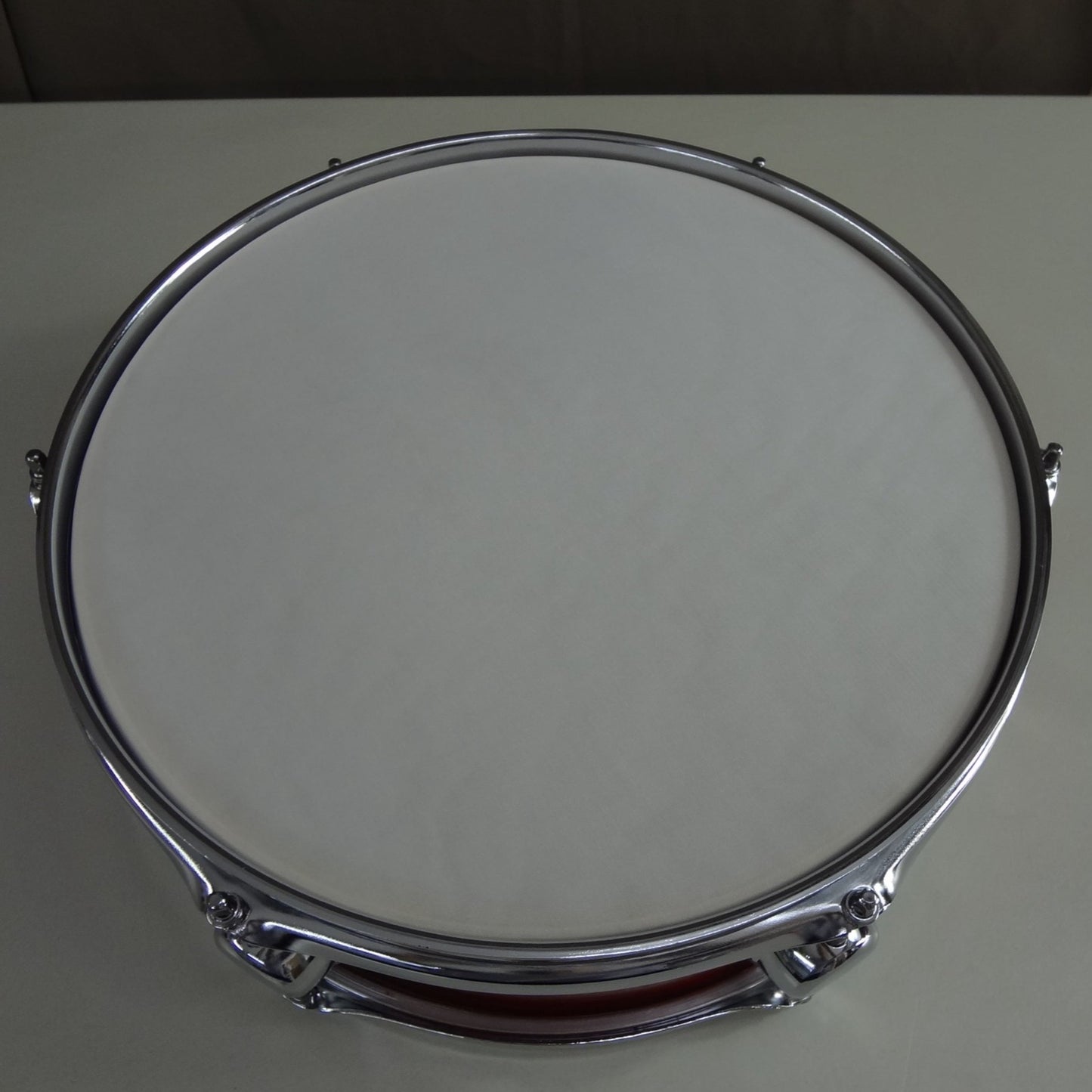 New 13 Inch Custom Electronic Snare Drum - Red Pearl - Large Lugs