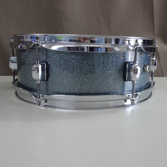 New 13 Inch Custom Electronic Snare Drum - Teal Sparkle