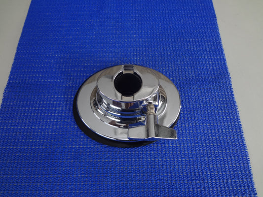 NEW CHROME BASS DRUM TOM MOUNTING BRACKET.