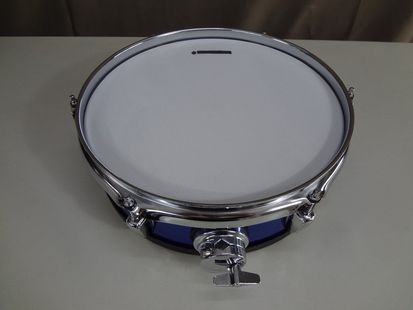 Refurbished 12 Inch Custom Built Electronic Snare Drum - Blue Metallic