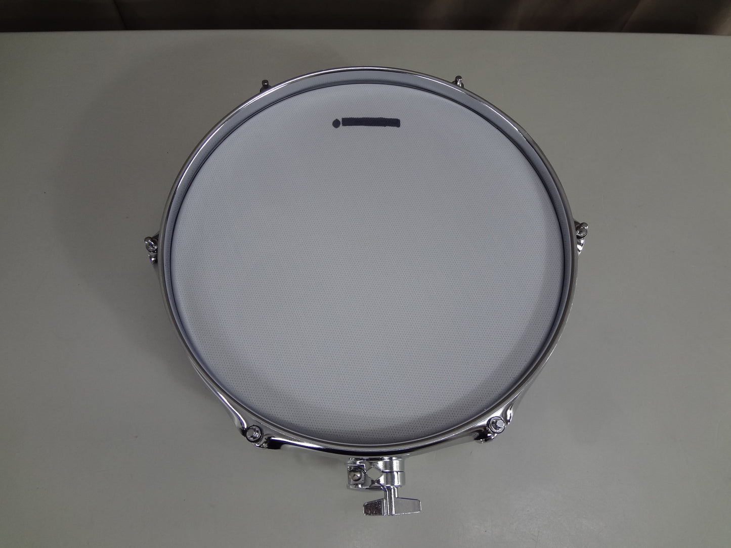 Refurbished 12 Inch Custom Built Electronic Snare Drum - Blue Metallic