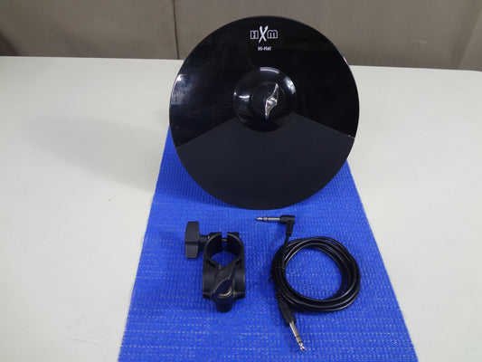 USED 9.5" ELECTRONIC CYMBAL-BOOM ARM-CABLE- RACK CLAMP.