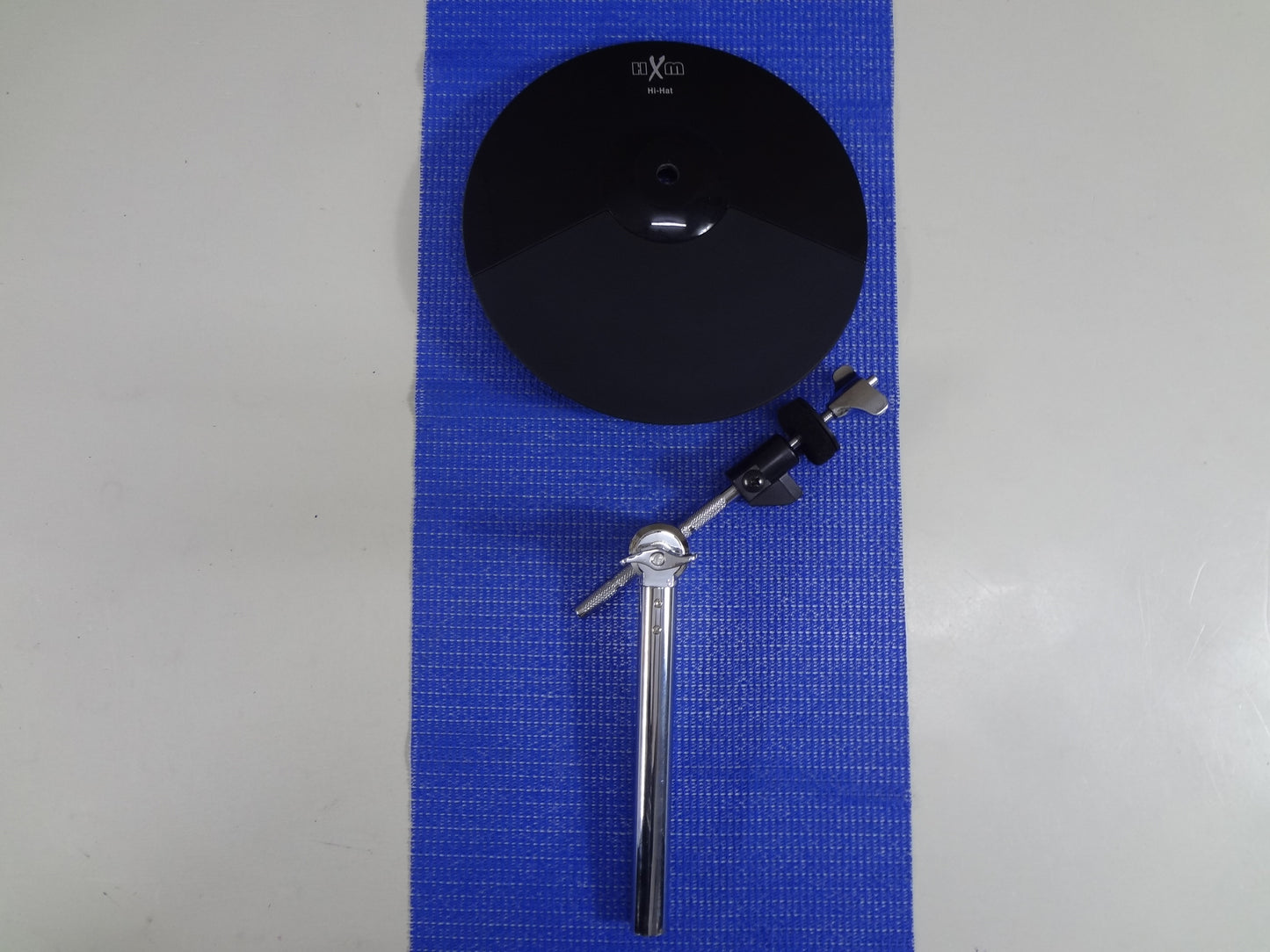 USED 9.5" ELECTRONIC CYMBAL-BOOM ARM-CABLE- RACK CLAMP.