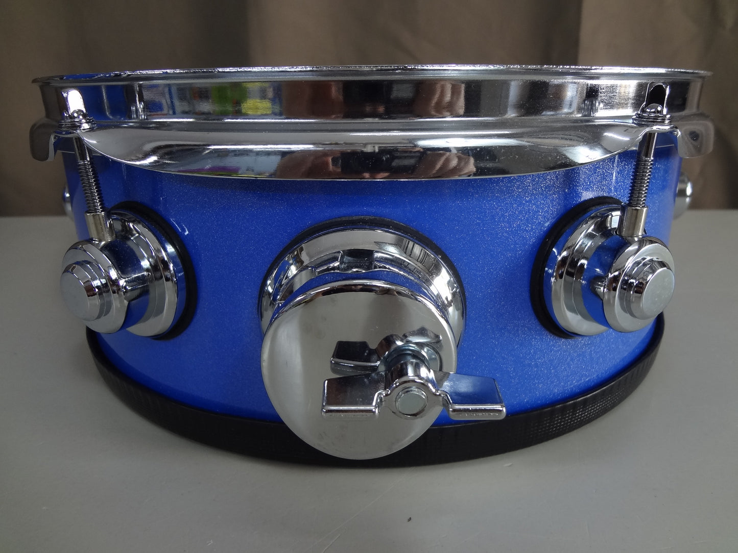 NEW CUSTOM BUILT ELECTRONIC DRUM 5 PIECE SHELL PACK-Blue Sparkle