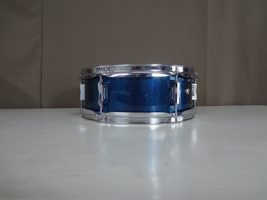 New 13 Inch Custom Electronic Snare Drum - Blue Sparkle