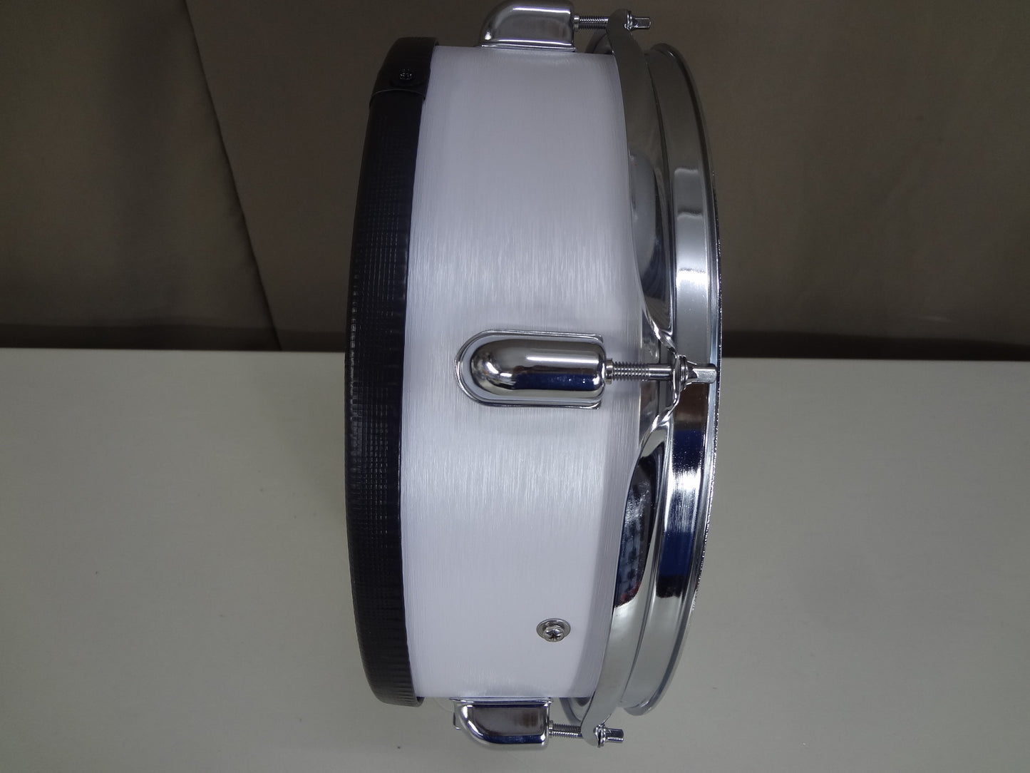NEW 4 PIECE CUSTOM ELECTRONIC DRUM SHELL PACK - White woodgrain texture.