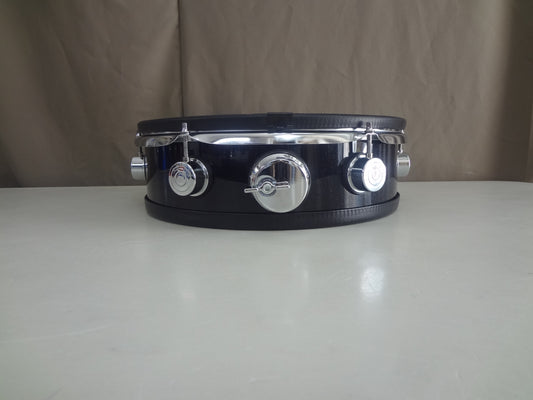 New 14 Inch Custom Electronic Snare Drum - Black- Sparkle wrap.