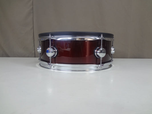 New 14 Inch Custom Electronic Snare Drum - Wine Red Sparkle