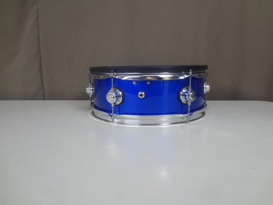 New 14 Inch Custom Electronic Snare Drum - Blue Metallic