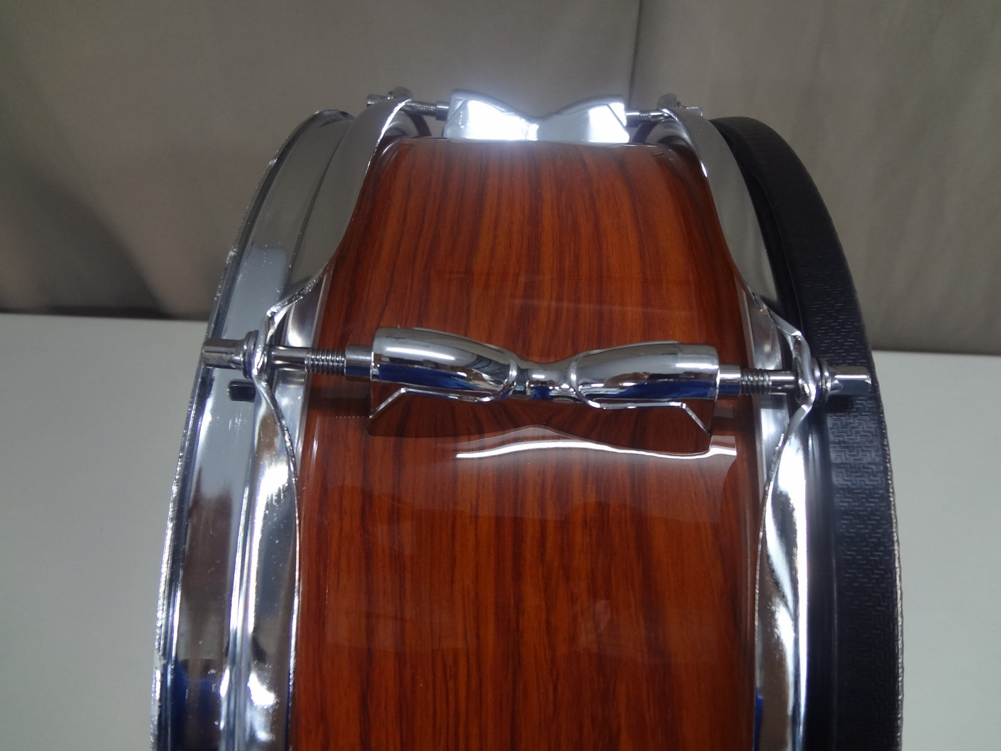 New 13 Inch Custom Electronic Snare Drum - Woodgrain Gloss