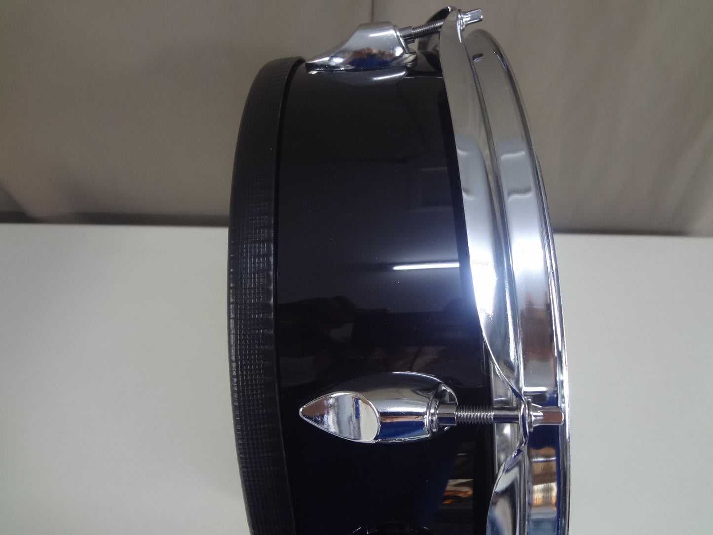 New 13 Inch Custom Electronic Snare Drum - Black Mono