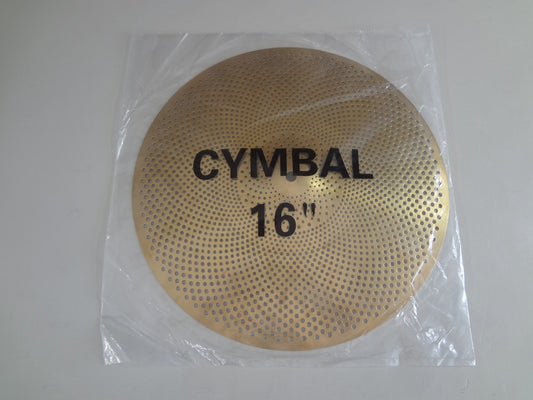 NEW 16'' LOW VOLUME CRASH CYMBAL.