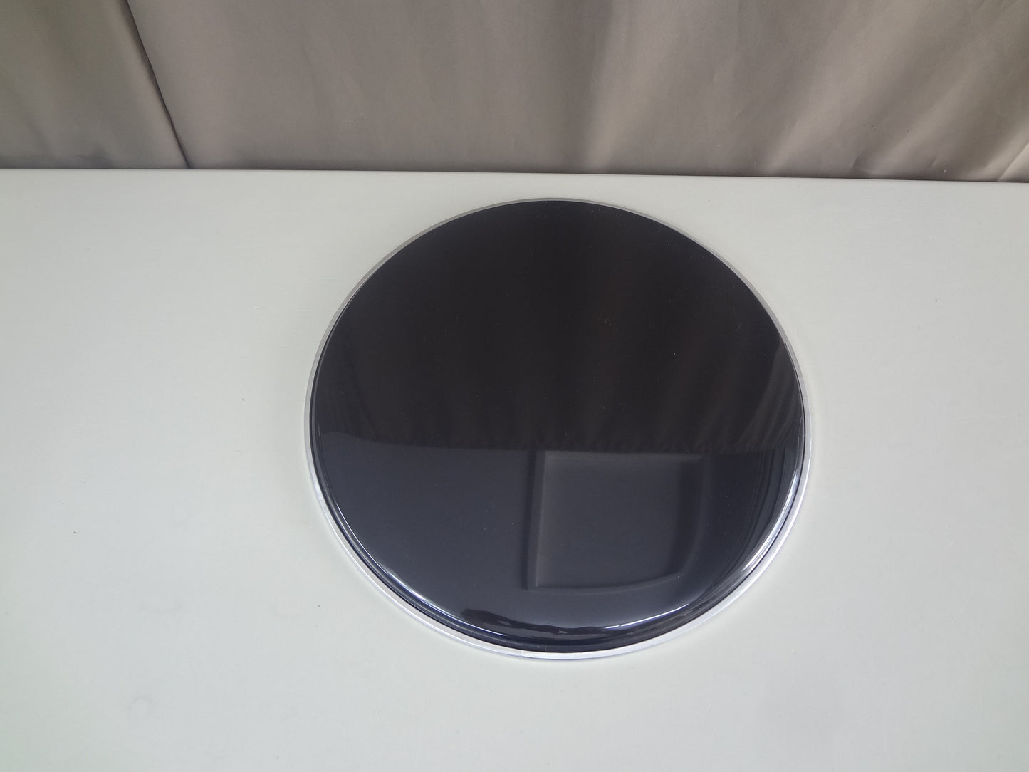 NEW SET MIRROR BLACK ACOUSTIC DRUM HEADS-10/12/14''