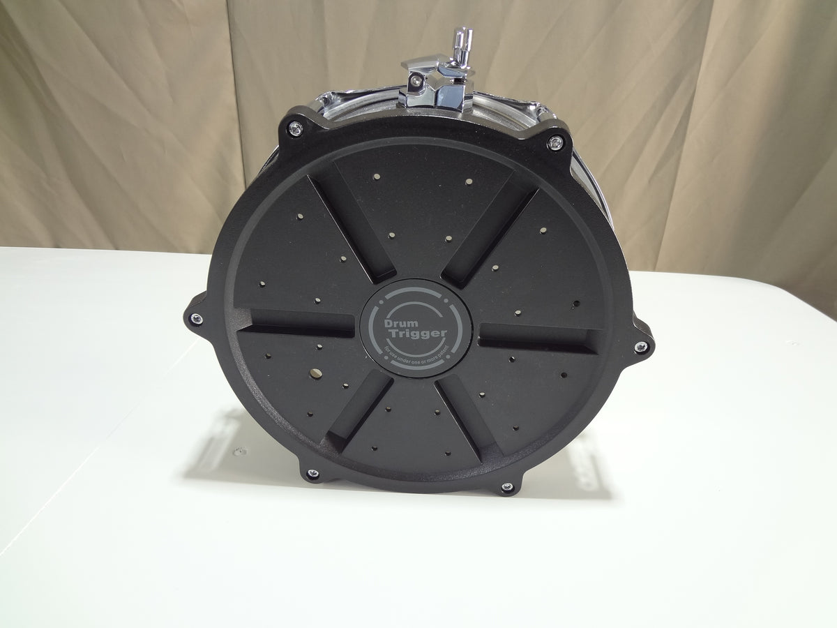 NEW 12inch ELECTRONIC SNARE DRUM- Silver Sparkle