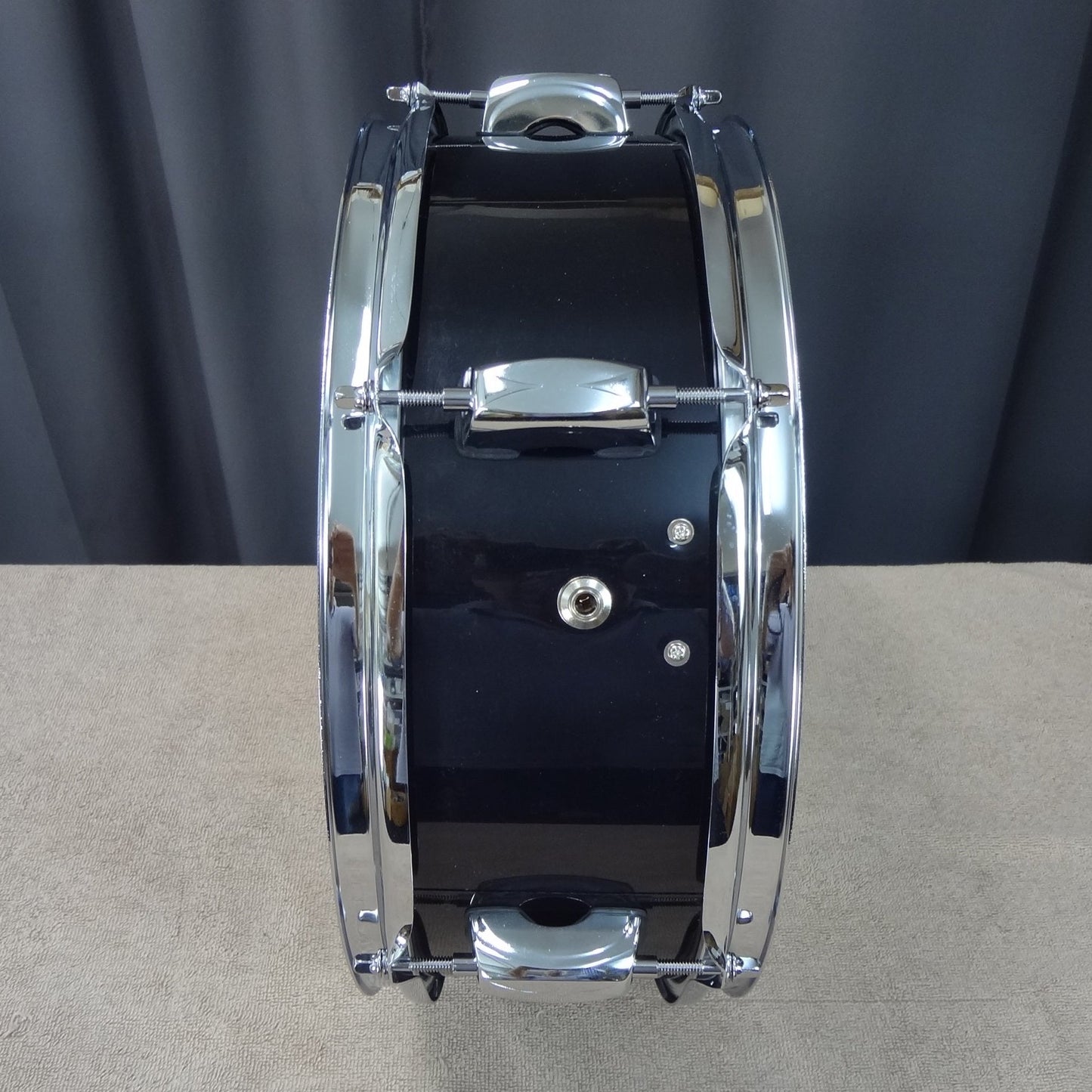 New 14 Inch Custom Electronic Snare Drum - Black Mono