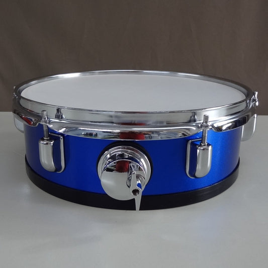 New 12 Inch Custom Electronic Snare Drum - Blue Metallic