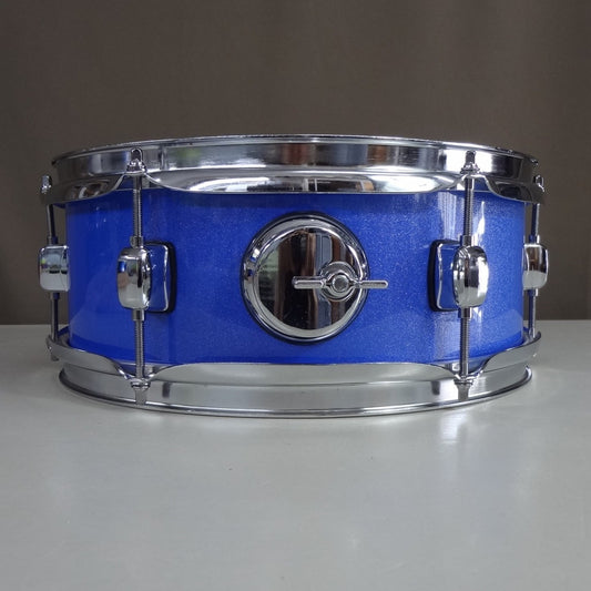 New 12 Inch Custom Electronic Snare Drum - Light Blue Sparkle