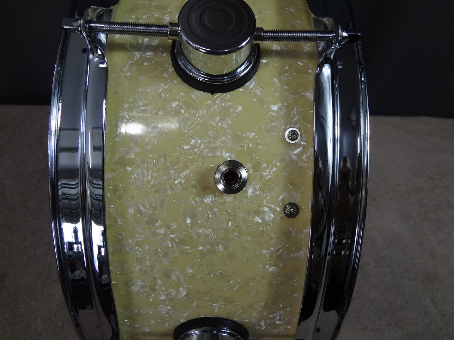 New 13 Inch Custom Electronic Snare Drum - Vintage Pearl