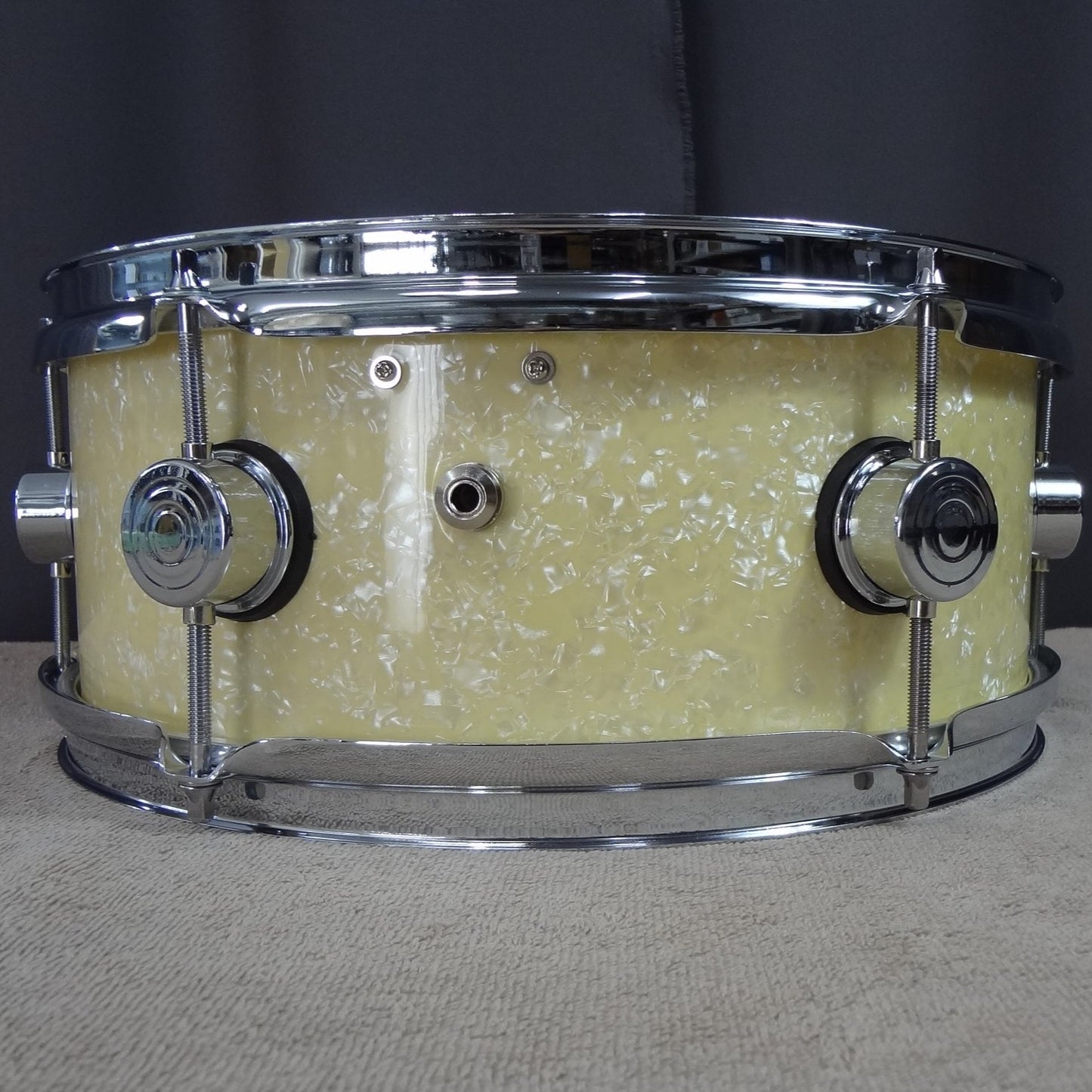 New 13 Inch Custom Electronic Snare Drum - Vintage Pearl