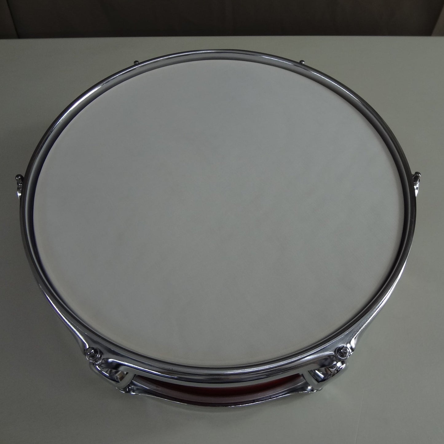 New 13 Inch Custom Electronic Snare Drum - Red Pearl
