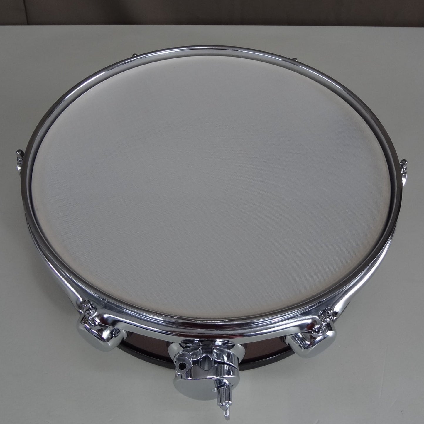 New 13 Inch Custom Electronic Snare Drum - Red Sparkle