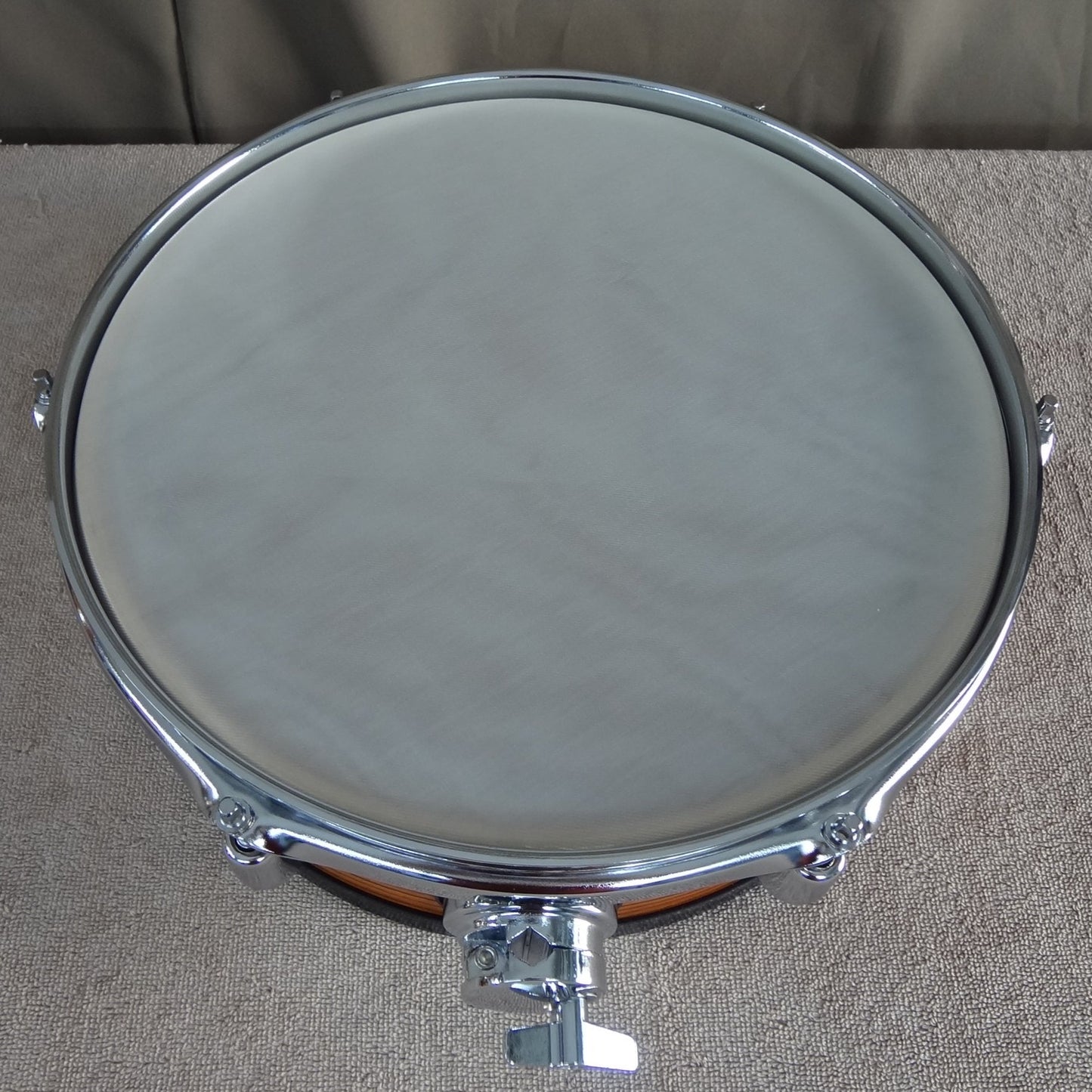 New 13 Inch Custom Electronic Snare Drum - Woodgrain